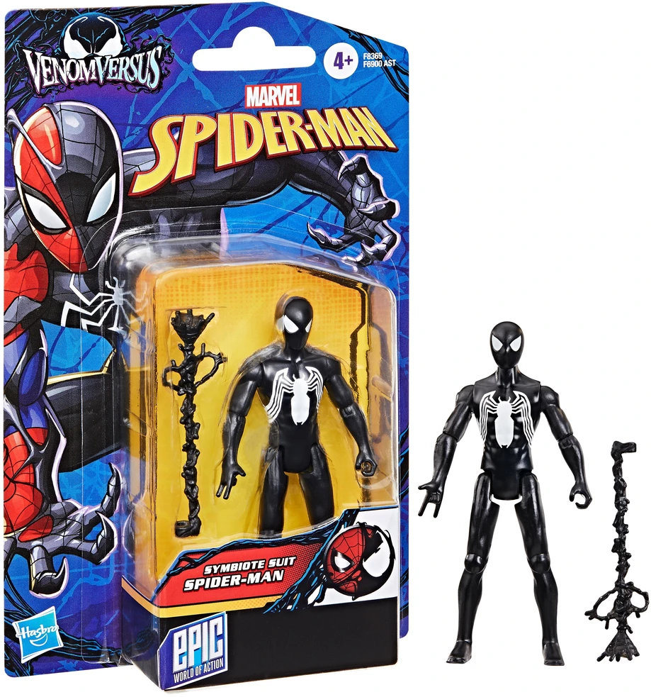SPIDER-MAN Figure Symbiote suit Spiderman 10 cm