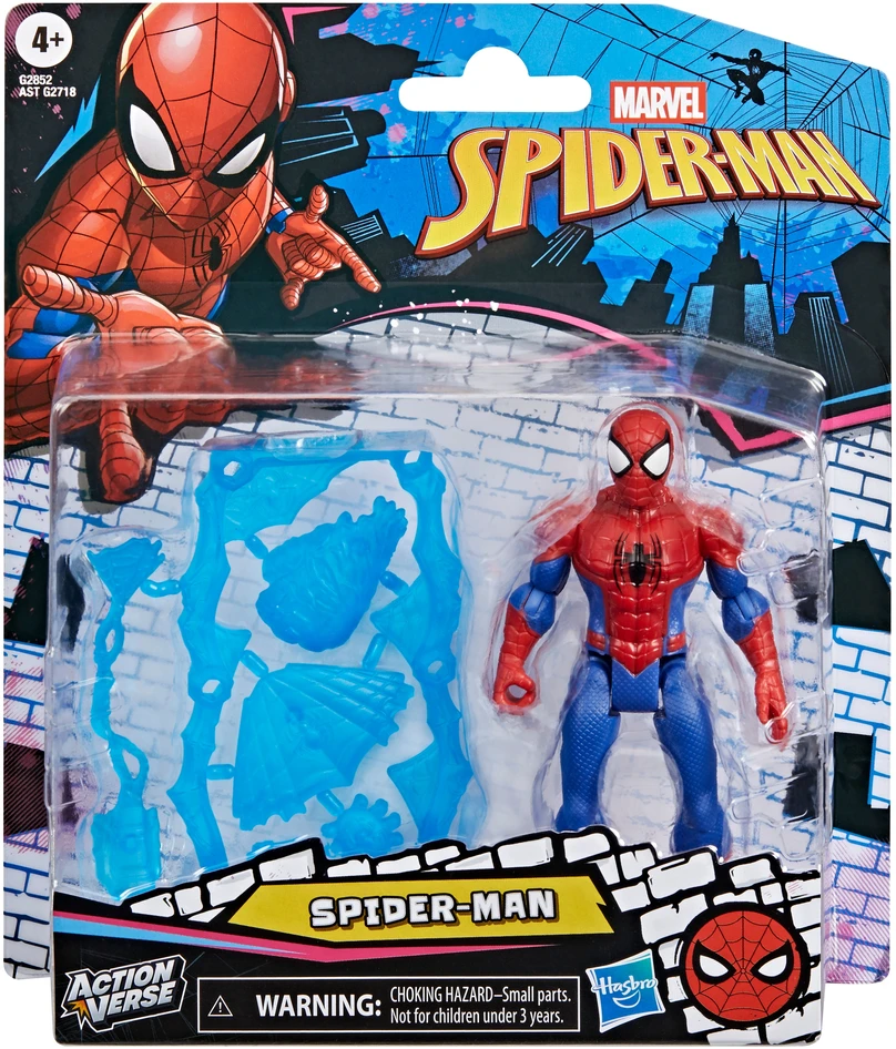 SPIDER-MAN Figūrėlė su priedu, 11,4 cm