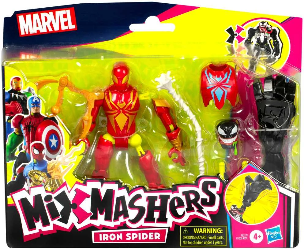 SPIDER-MAN MIXMASHERS Herojaus figūrėlė „Deluxe“, 12,7 cm