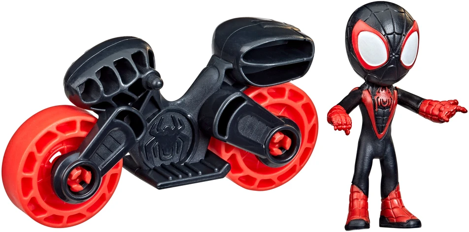 SPIDER-MAN playset Bike And Figure 6 cm