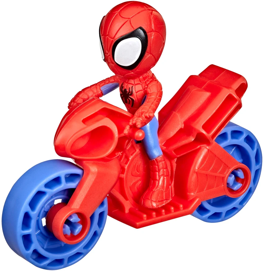 SPIDER-MAN playset Bike And Figure 6 cm
