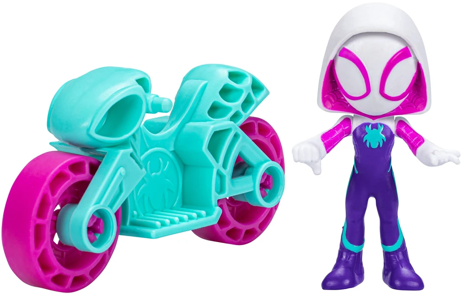 SPIDER-MAN playset Bike And Figure 6 cm