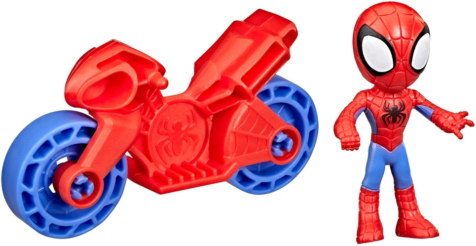 SPIDER-MAN playset Bike And Figure 6 cm