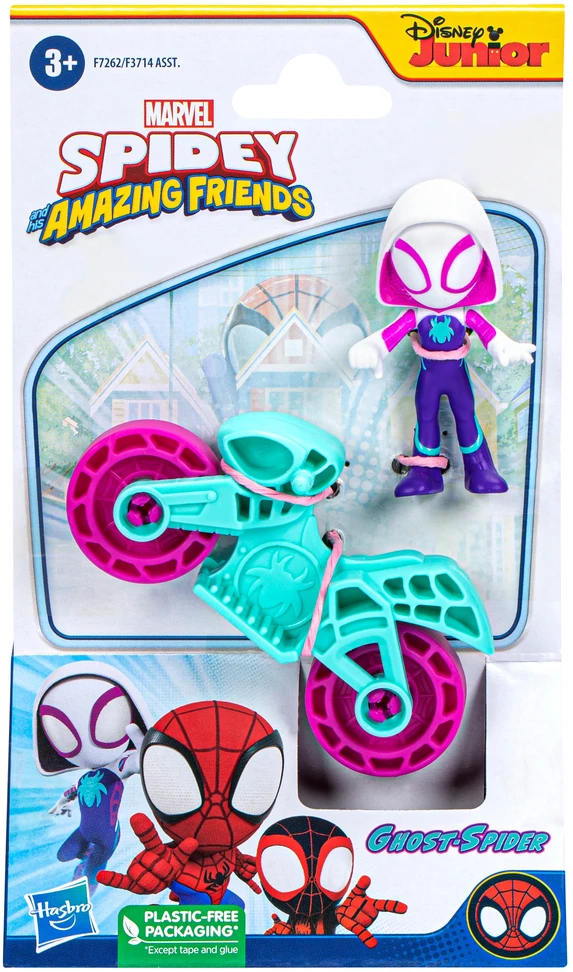 SPIDER-MAN playset Bike And Figure 6 cm