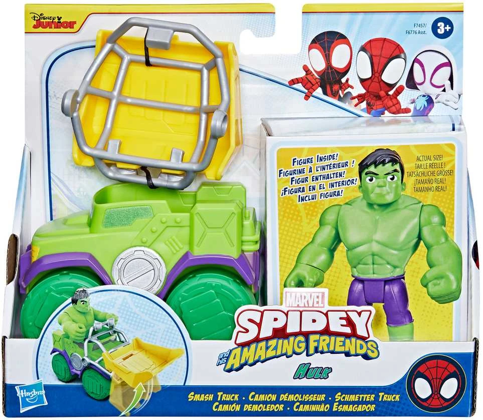 Hasbro SPIDER-MAN SPIDEY AND HIS AMAZING FRIEND Figūrėlė su transporto priemone