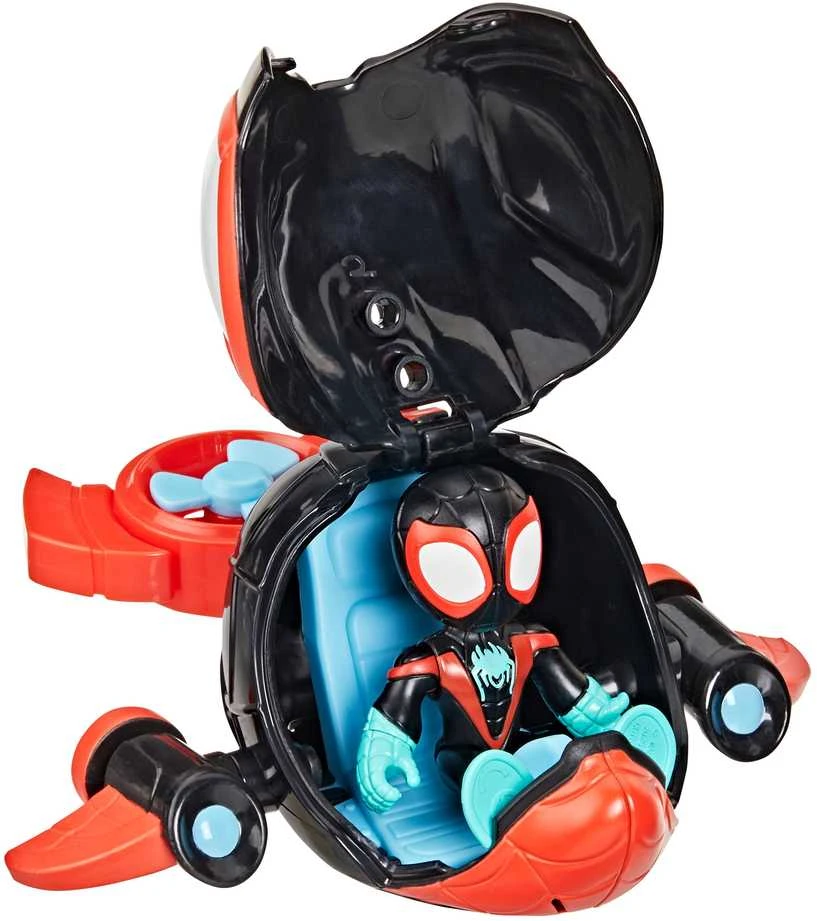 Hasbro SPIDER-MAN SPIDEY AND HIS AMAZING FRIENDS Vandens transporto priemonė su figūrėle