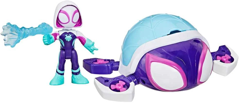Hasbro SPIDER-MAN SPIDEY AND HIS AMAZING FRIENDS Vandens transporto priemonė su figūrėle