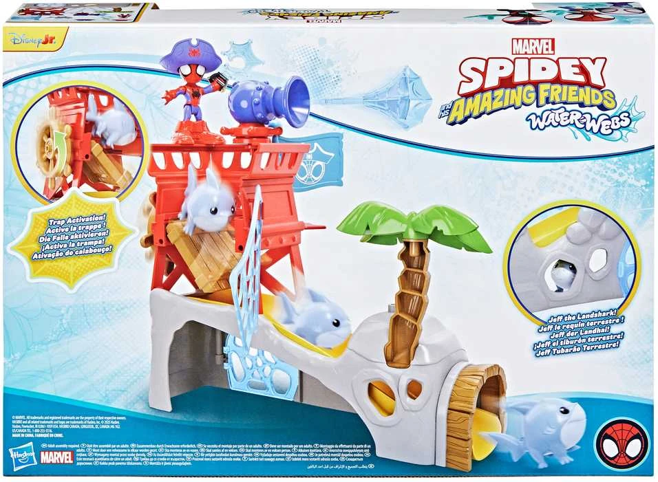 Hasbro SPIDER-MAN SPIDEY AND HIS AMAZING FRIENDS Rinkinys „Žmogaus-voro sala“