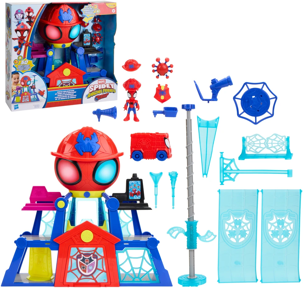 SPIDER-MAN Disney „Spidey Friends“ – „Rescue-Webs“ tinklaraščių kvartalai (351–1989)