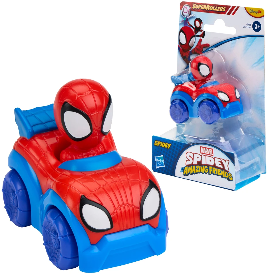 SPIDER-MAN SPIDEY AND HIS AMAZING FRIENDS Figūrėlė „Super rollers“
