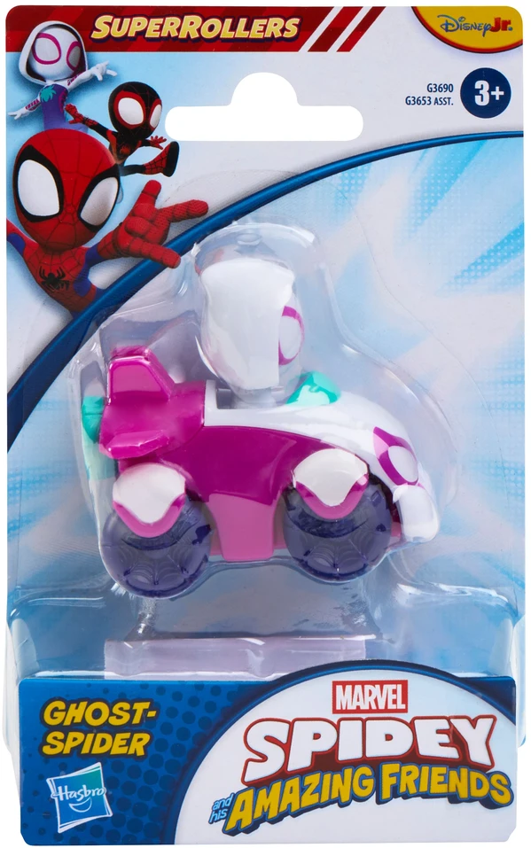 SPIDER-MAN SPIDEY AND HIS AMAZING FRIENDS Figūrėlė „Super rollers“