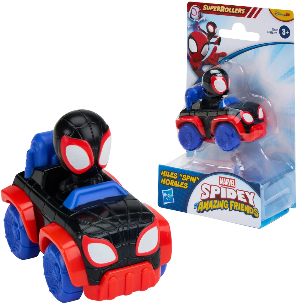 SPIDER-MAN SPIDEY AND HIS AMAZING FRIENDS Figūrėlė „Super rollers“