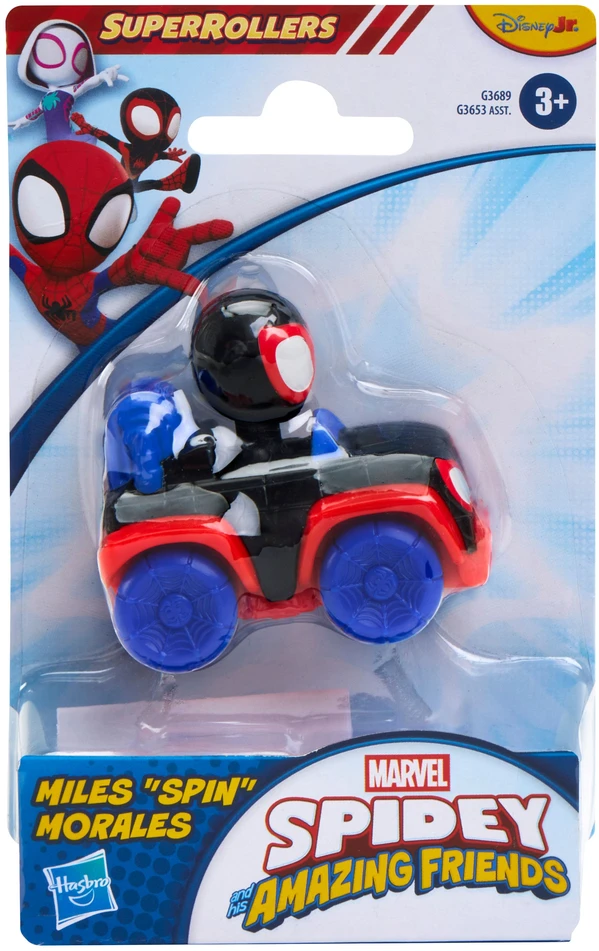 SPIDER-MAN SPIDEY AND HIS AMAZING FRIENDS Figūrėlė „Super rollers“