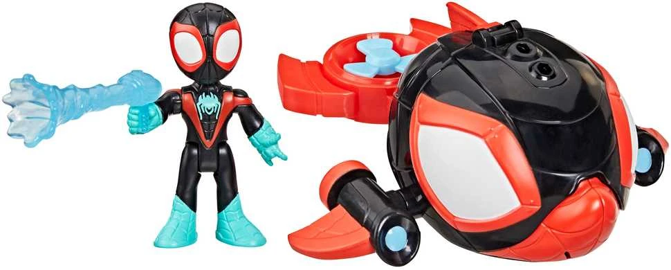 Hasbro SPIDER-MAN SPIDEY AND HIS AMAZING FRIENDS Vandens transporto priemonė su figūrėle