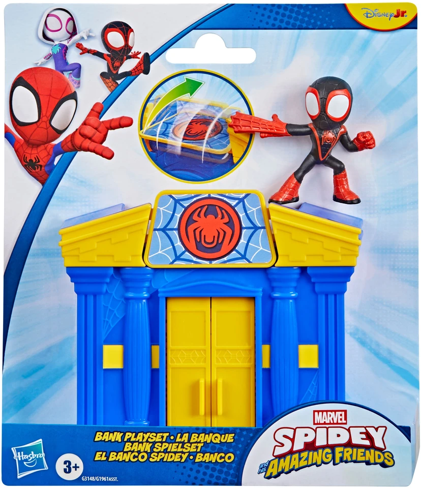 SPIDER-MAN SPIDEY AND HIS AMAZING FRIENDS Mini rinkinys