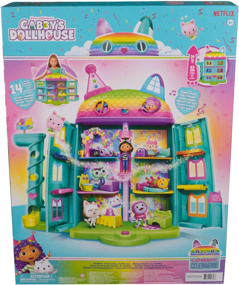 Lėlių namelis Spin Master GABBY´S DOLLHOUSE „Šventė“