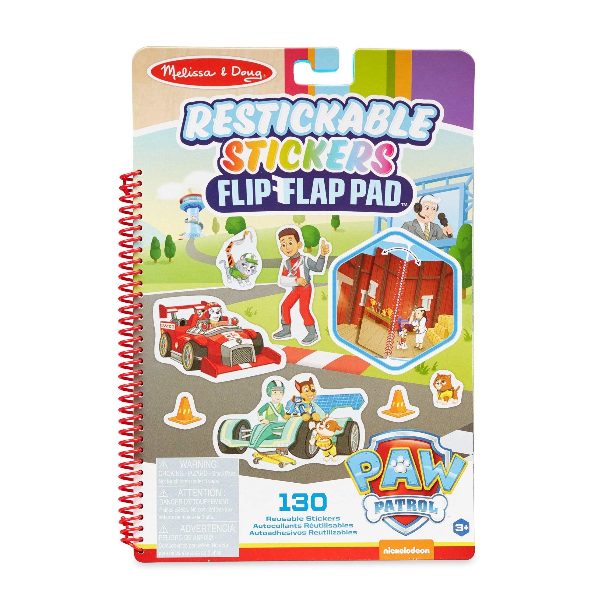Melissa & Doug PAW PATROL Lipdukų rinkinys „Klasikinės misijos“