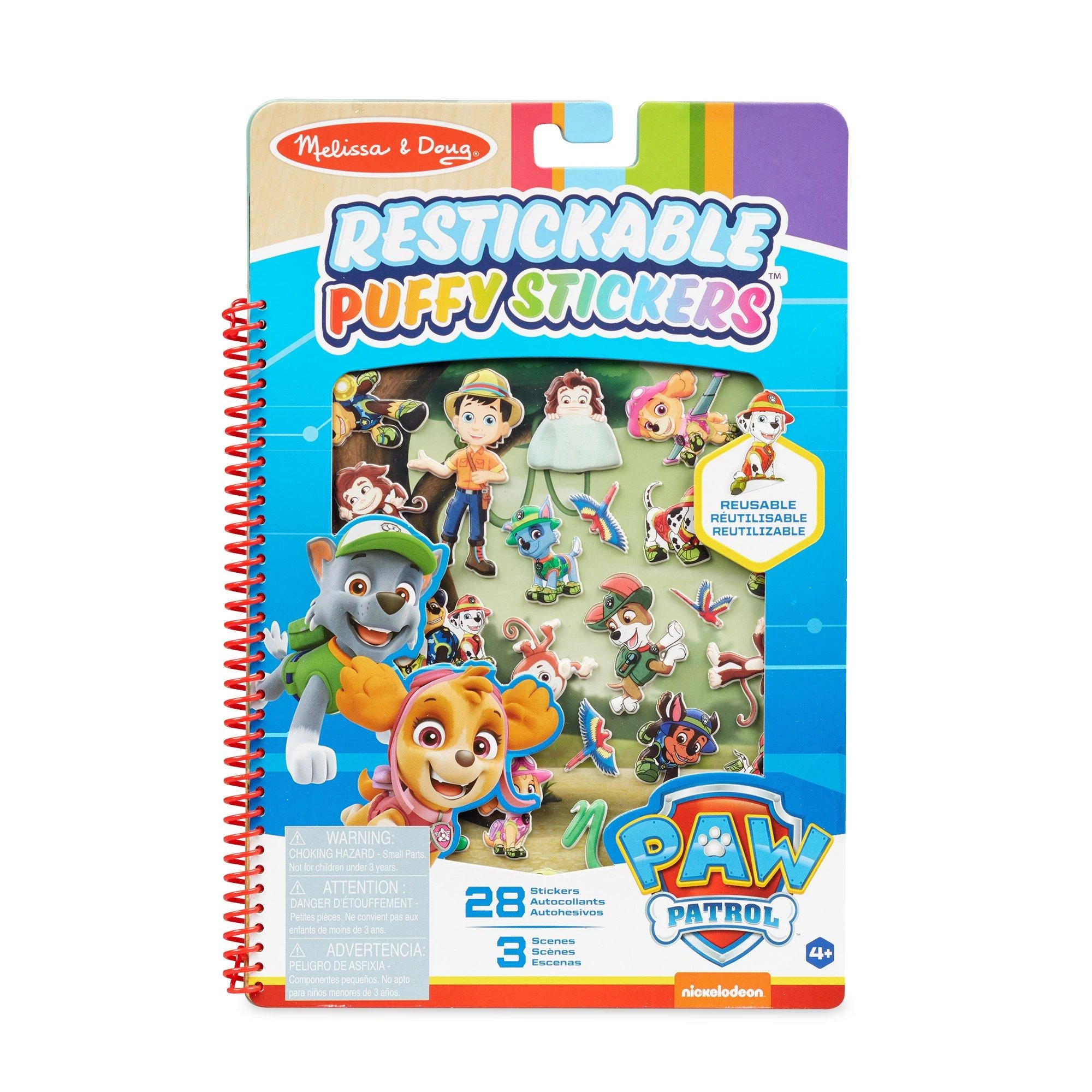Melissa & Doug PAW PATROL Stori lipdukai „Džiunglės“