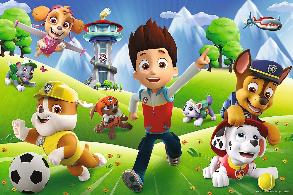 PAW PATROL TREFL Super maxi dėlionė, 24 det.