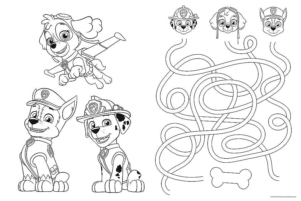 PAW PATROL TREFL Super maxi dėlionė, 24 det.