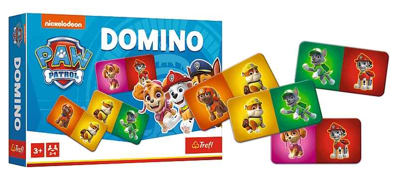PAW PATROL TREFL Žaidimas Domino „Šuniukas-patrulis“