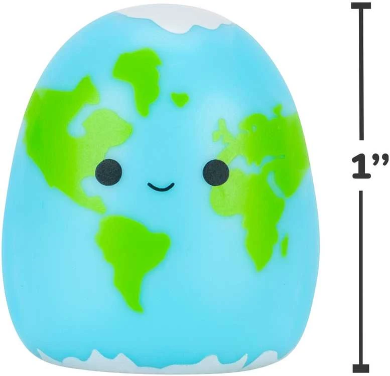 SQUISHMALLOWS CLIP-A-LONGS Herojai-siurprizai, 3 vnt., 2,5 cm