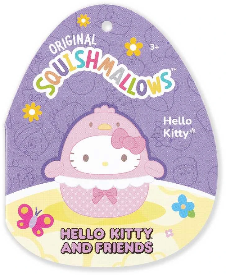 SQUISHMALLOWS HELLO KITTY Velykinis pliušinis žaislas, 20 cm