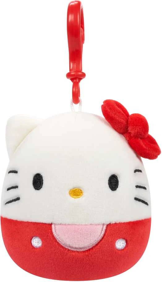 SQUISHMALLOWS HELLO KITTY W20 Prisegamas pliušinis žaislas, 8 cm