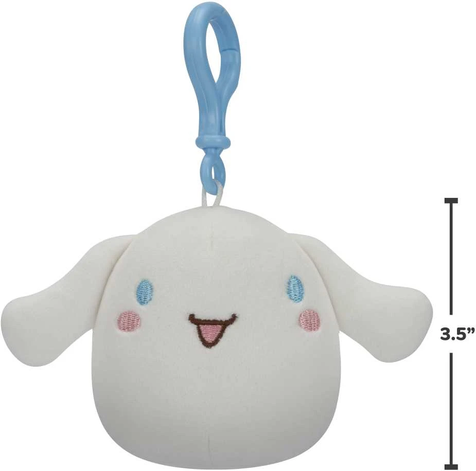 SQUISHMALLOWS HELLO KITTY W20 Prisegamas pliušinis žaislas, 8 cm