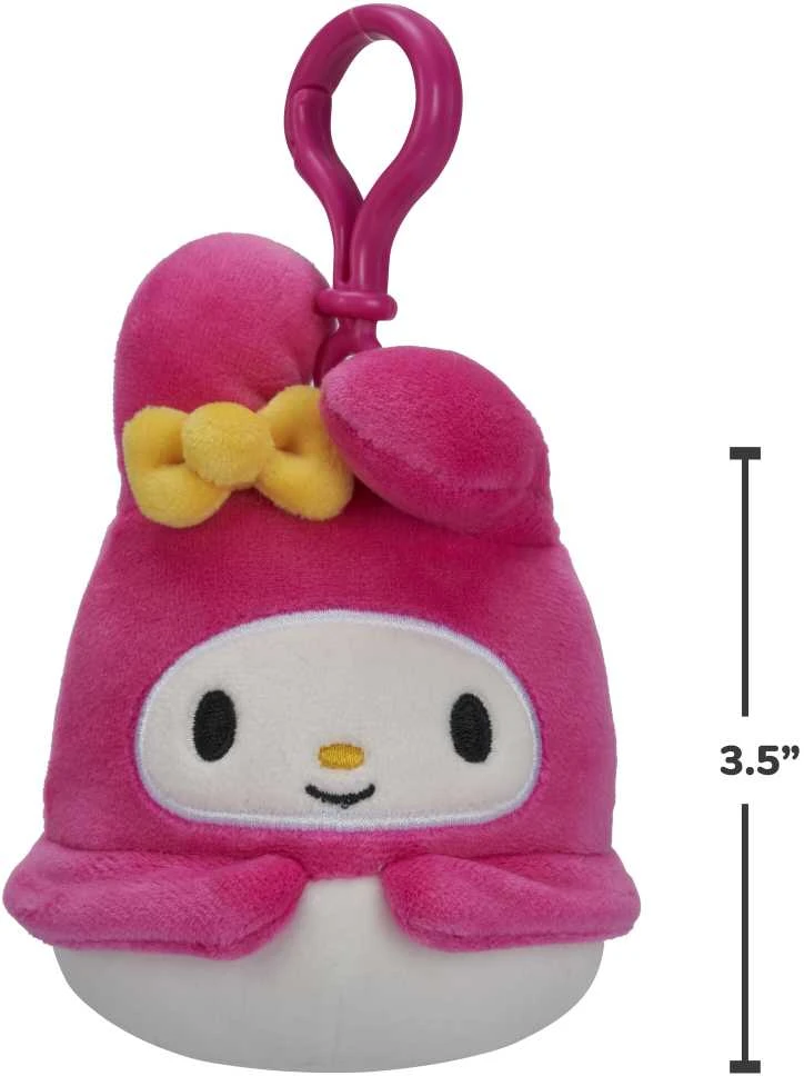 SQUISHMALLOWS HELLO KITTY W20 Prisegamas pliušinis žaislas, 8 cm