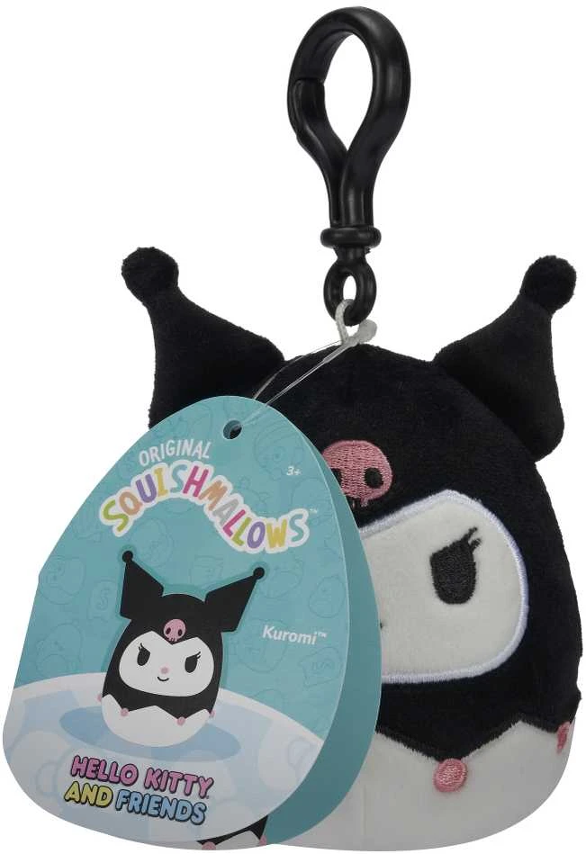 SQUISHMALLOWS HELLO KITTY W20 Prisegamas pliušinis žaislas, 8 cm