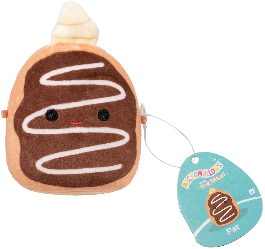 SQUISHMALLOWS Paslaptingas pliušinis gyvūnėlis „Micromallows“, 6 cm