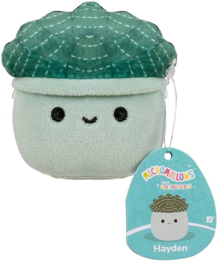 SQUISHMALLOWS Paslaptingas pliušinis gyvūnėlis „Micromallows“, 6 cm