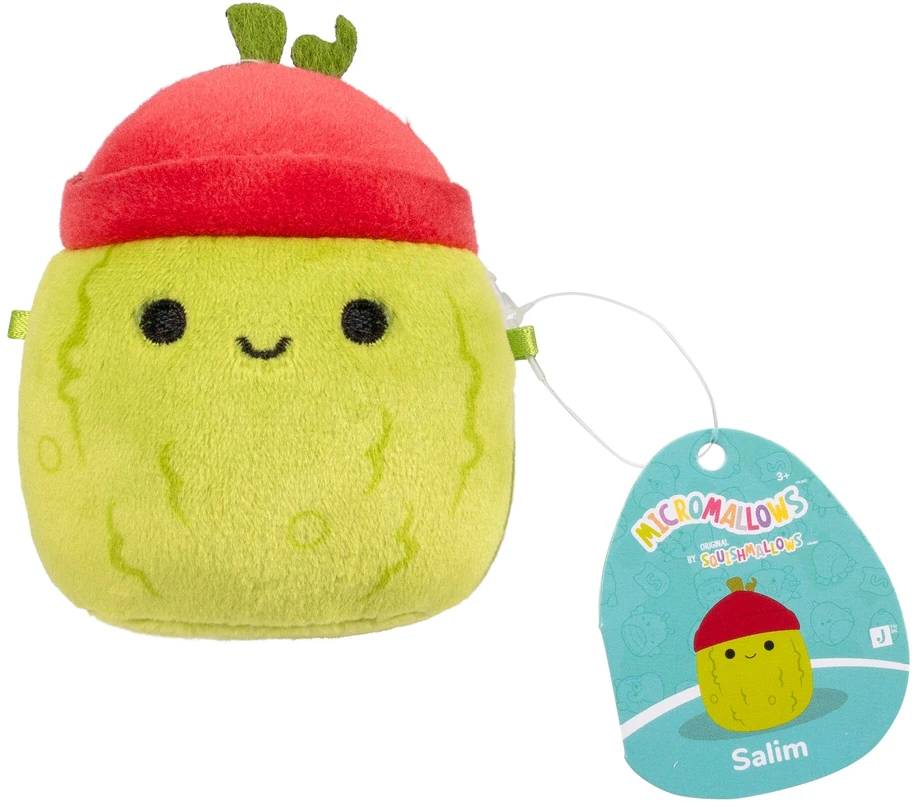 SQUISHMALLOWS Paslaptingas pliušinis gyvūnėlis „Micromallows“, 6 cm