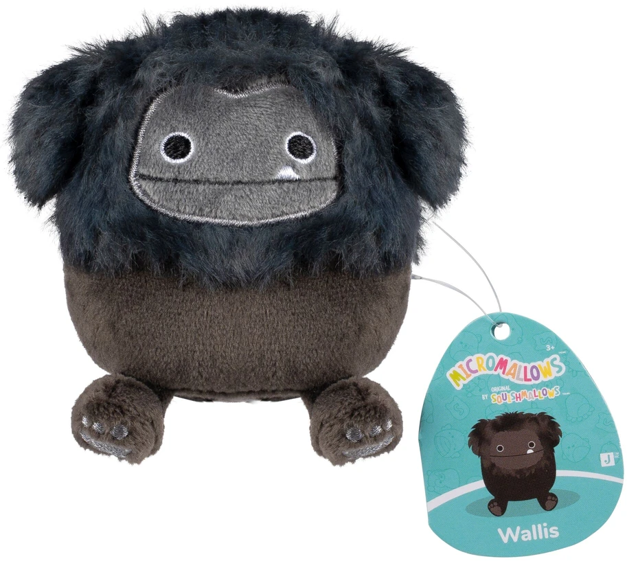 SQUISHMALLOWS Paslaptingas pliušinis gyvūnėlis „Micromallows“, 6 cm