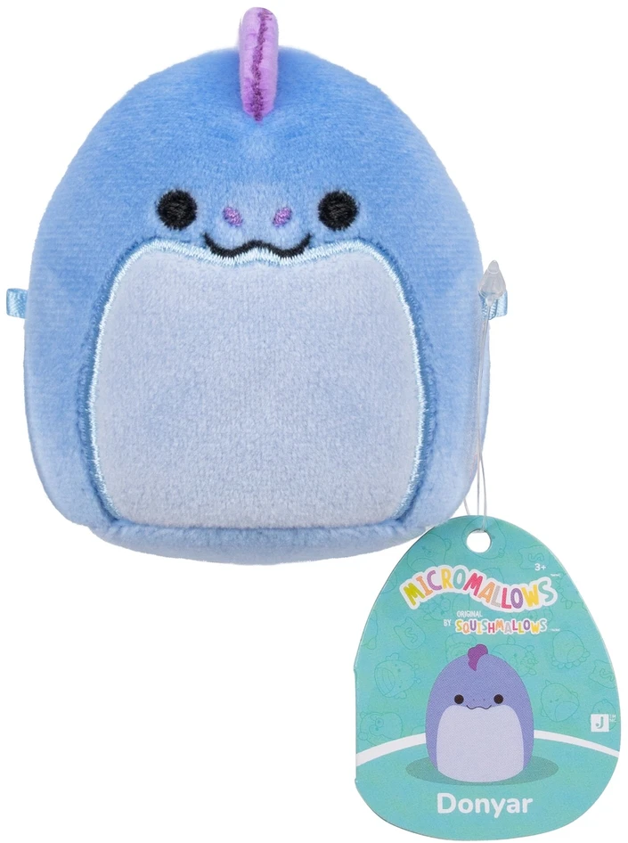 SQUISHMALLOWS Paslaptingas pliušinis gyvūnėlis „Micromallows“, 6 cm