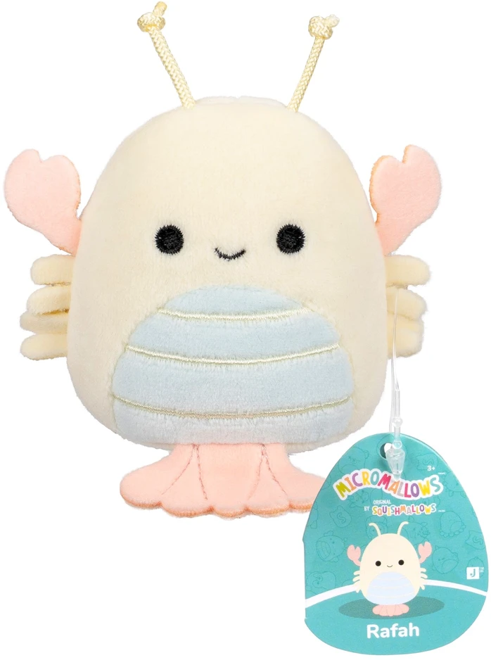SQUISHMALLOWS Paslaptingas pliušinis gyvūnėlis „Micromallows“, 6 cm