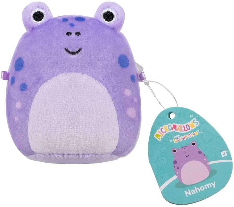 SQUISHMALLOWS Paslaptingas pliušinis gyvūnėlis „Micromallows“, 6 cm