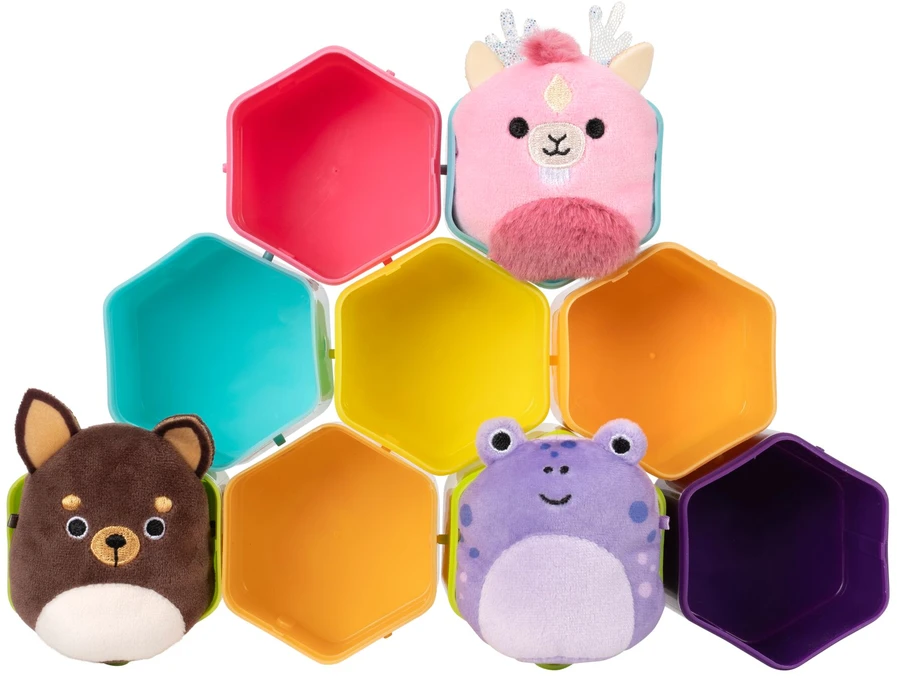 SQUISHMALLOWS Paslaptingas pliušinis gyvūnėlis „Micromallows“, 6 cm