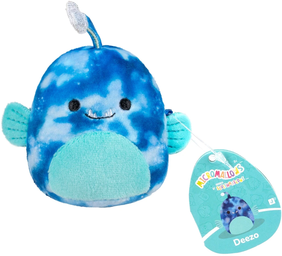 SQUISHMALLOWS Paslaptingas pliušinis gyvūnėlis „Micromallows“, 6 cm