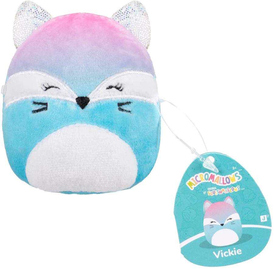SQUISHMALLOWS Paslaptingas pliušinis gyvūnėlis „Micromallows“, 6 cm