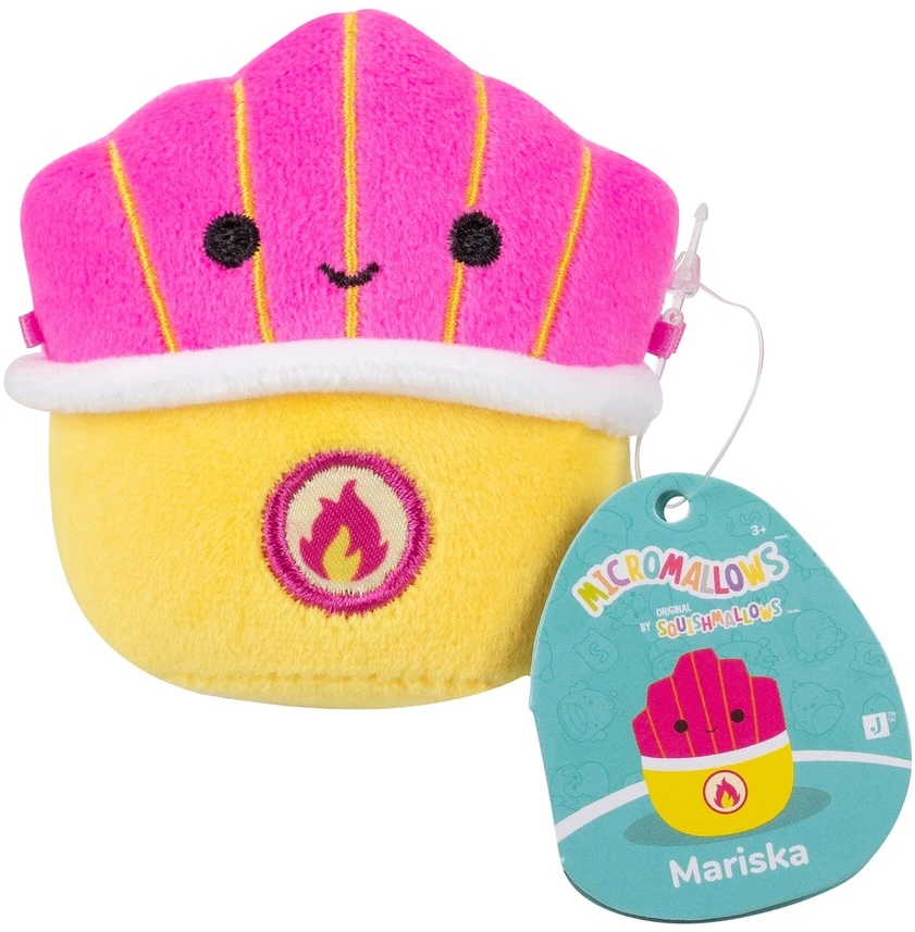 SQUISHMALLOWS Paslaptingas pliušinis gyvūnėlis „Micromallows“, 6 cm
