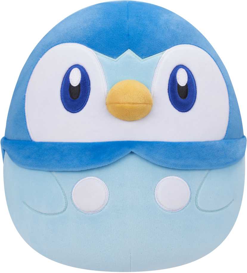 SQUISHMALLOWS Pokemon pliušinis žaislas Piplup, 25 cm