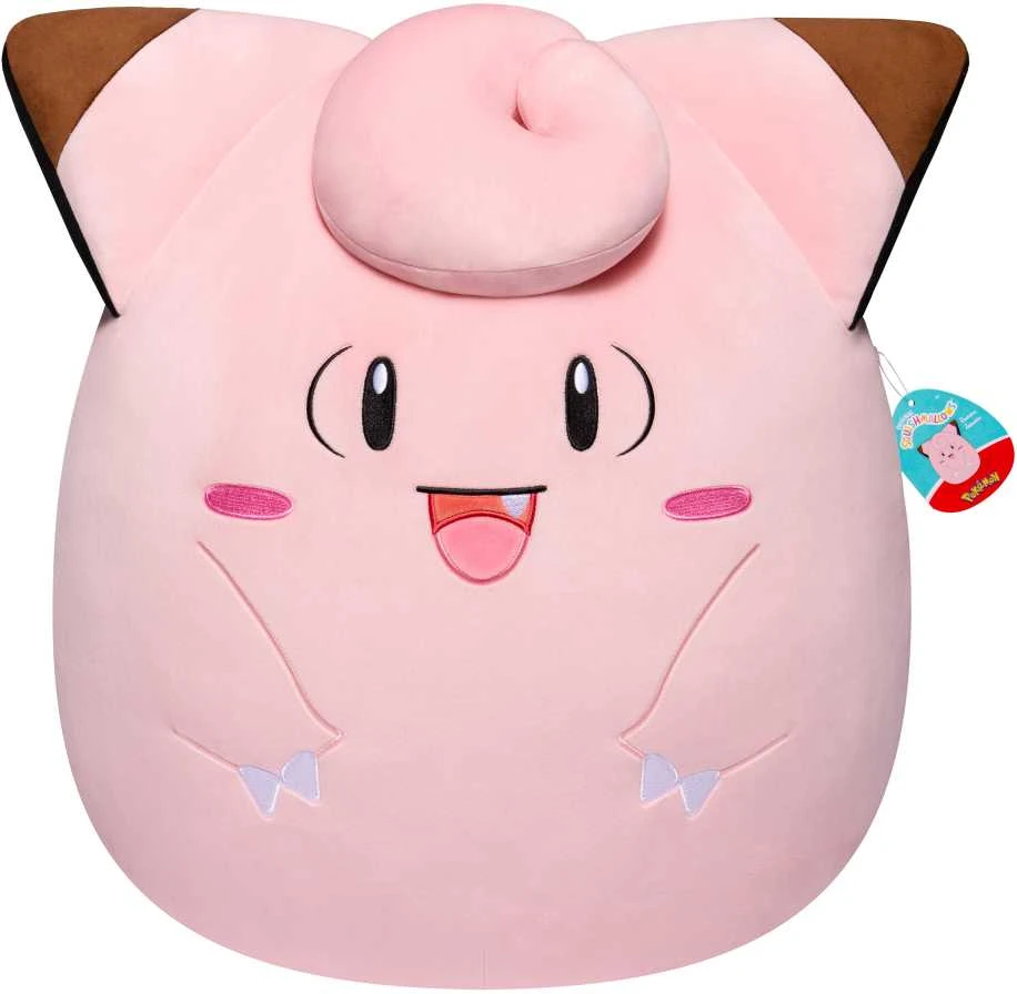 SQUISHMALLOWS POKEMON pliušinis žaislas Clefairy, 35 cm