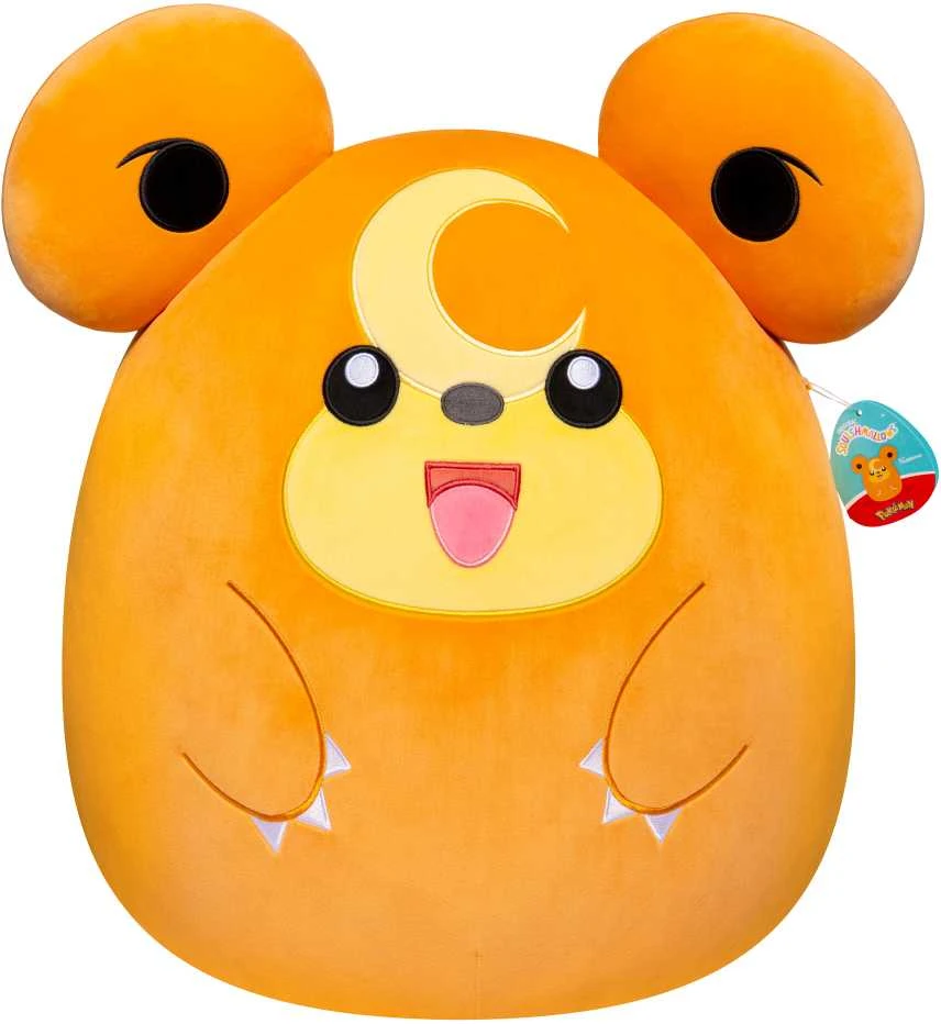 SQUISHMALLOWS POKEMON pliušinis žaislas Teddiursa, 50 cm