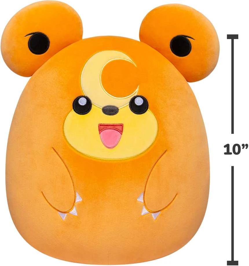 SQUISHMALLOWS POKEMON pliušinis žaislas Teddiursa, 25 cm