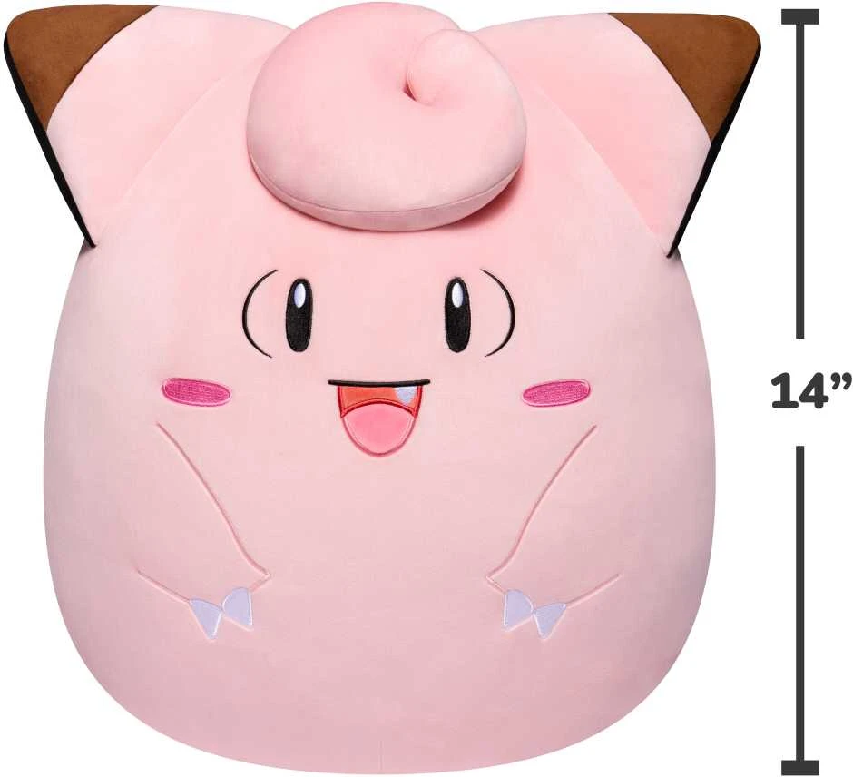 SQUISHMALLOWS POKEMON pliušinis žaislas Clefairy, 35 cm