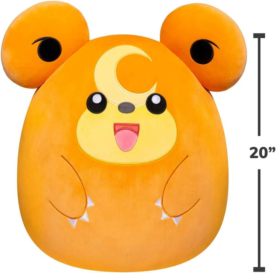SQUISHMALLOWS POKEMON pliušinis žaislas Teddiursa, 50 cm