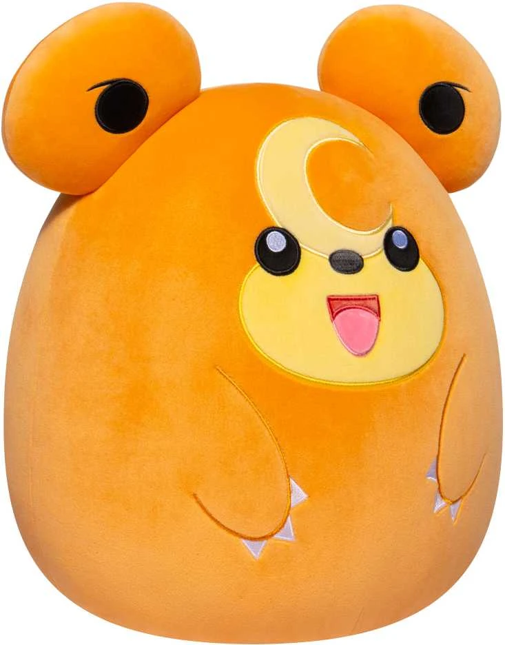 SQUISHMALLOWS POKEMON pliušinis žaislas Teddiursa, 25 cm