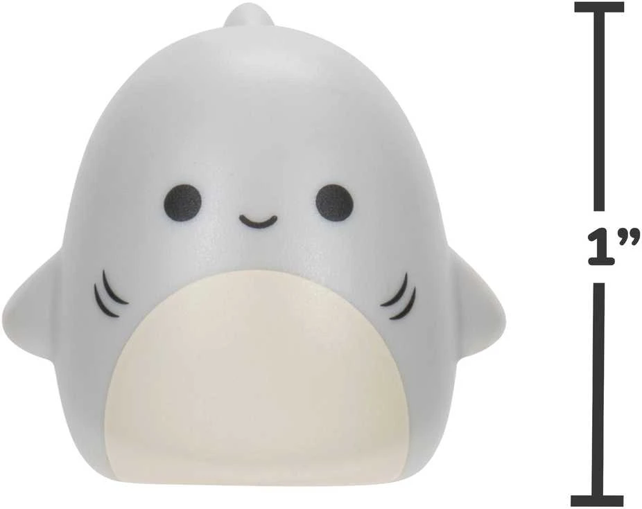 SQUISHMALLOWS SQUISH-A-LONGS Herojai, 14 vnt., 2,5 cm